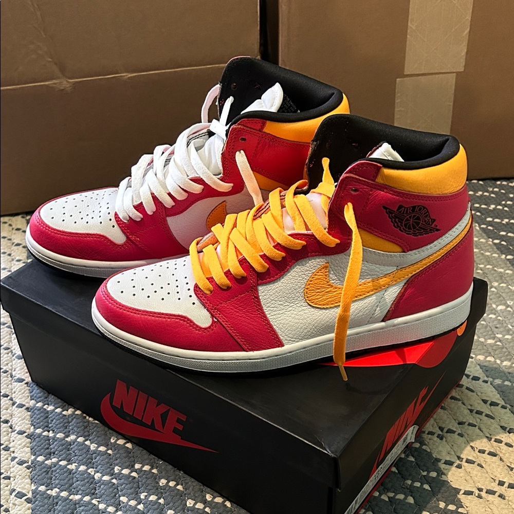 Nike Air Jordan 1 retro high og Lt fusion red/black-white rouge fusion clr/blanc